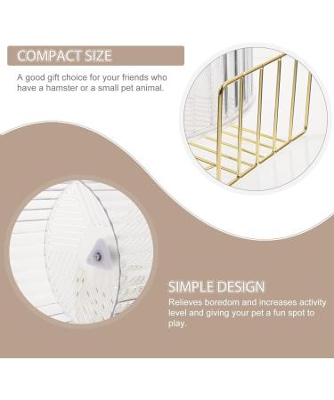 Gerbil Pig Wheel 12 Inch Silent Hamster Wheel | 26.5X23cm | Quiet Exercise Wheel - Buy Online on SooperMarket.com
