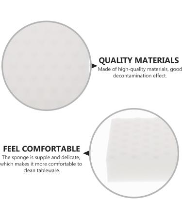 Cabilock 30 Pcs High Density Sponge Block Pot Scrubber Sponges Car Cleaning Scrubber Window Cleaner Scrubbing Sponges Double- Sided Sponge Dish Pan Car Tools Eraser White Melamine Tableware 10X6X2CMx3pcs Whitex3pcs - Buy Online on SooperMarket.com