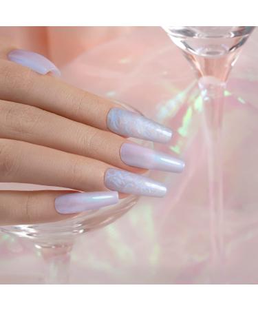 RARJSM Pearl Glitter Drawing Gel Polish | Shimmer Mermaid Nail Gel for Salon & DIY | Soak Off UV Gel US171 - Buy Online on SooperMarket.com