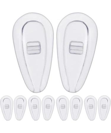 Bexdug Nasal Pads for Glasses - 5 Pairs Silicone Anti-Slip Nose Cushions | Glasses Repair Set for Men & Women - Buy Online on SooperMarket.com