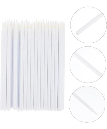 Baluue 200 Pcs Disposable Eyeliner Brush Makeup Eye Tool Makeup Eyeliner Brush Eyeliner Fiber Brush Cosmetic Brush Cosmetic Eye Brush Eyeliner Brush Makeup Brush Applicator 9x6.5cmx2pcs Whitex2pcs - Buy Online on SooperMarket.com