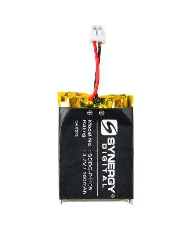 Synergy Digital Dog Collar Battery Works with SportDOG SDR-AFE receiver Dog Collar (Li-Pol 3.7V 160 mAh) Ultra Hi-Capacity Compatible with SportDOG SAC54-13735 Battery