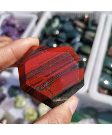 Crystal Rough Natural Blood Stone Heart Shaped African Blood Stone Carved Crystal Heart - Buy Online on SooperMarket.com