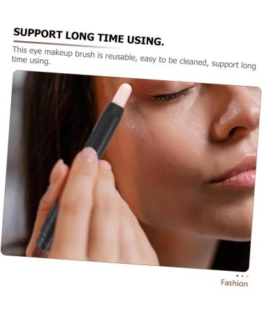 HAPINARY 2pcs Eyeshadow Makeup Eye Makeup Brush Make up Brushes Eyeshadow Makeup Eyeshadow Brushes Abs Black - Buy Online on SooperMarket.com