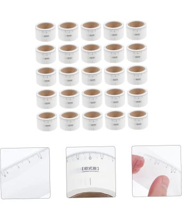 MAGICLULU 100 Pcs Eyebrow Measuring Tool Microblading Eyebrow Ruler Kit Make up White Supplies Paper - Buy Online on SooperMarket.com