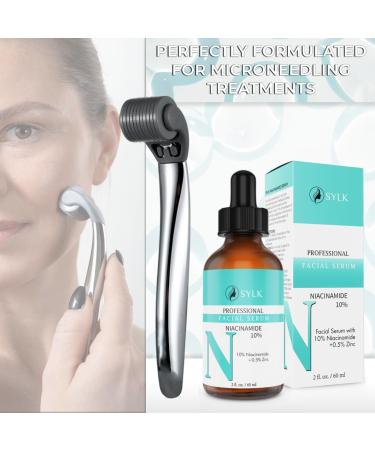 Niacinamide Serum Face for Microneedling High Dose + Zinc + Hyaluronic | 60 ml - Buy Online on SooperMarket.com