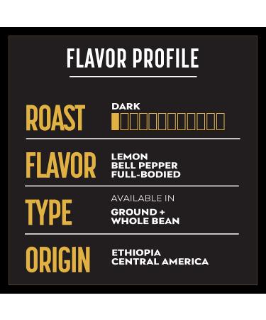 BLK & Bold Specialty Medium Roast Coffee - 12 oz Ground (340g) | Premium Flavor - Buy Online on SooperMarket.com