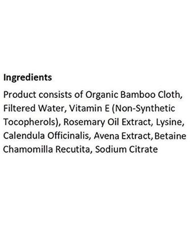 Doctor Butler's Organic Baby Wipes - Hypoallergenic & Fragrance-Free with Chamomile - 60 Count - Buy Online on SooperMarket.com