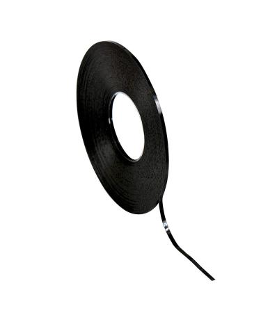 Chartpak Graphic Chart Tape, 1/4 x 324 Roll, Matte, Black, 3 Rolls (BG2501M)