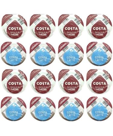 Tassimo Costa Latte T-Discs Coffee & Milk Pods 20 Drinks/ 40 T-Discs - SOLD LOOSE - Buy Online on SooperMarket.com