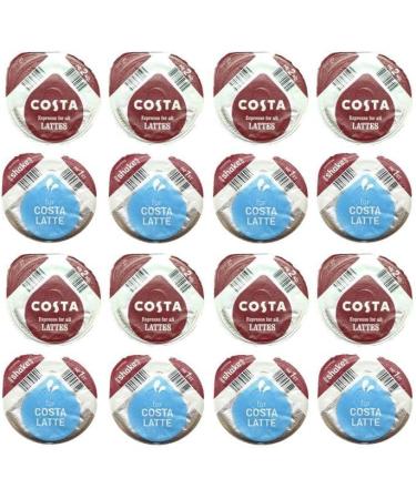 Tassimo Costa Latte T-Discs Coffee & Milk Pods 20 Drinks/ 40 T-Discs - SOLD LOOSE