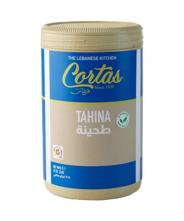 Cortas - Tahina, All Natural Sesame Paste (2 Lb) 2 Pound (Pack of 1)