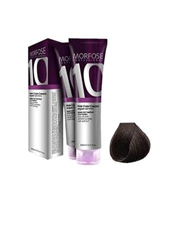 Morfose 10 Professional Hair Colour Cream 100 ml No. 5.35 Intense Chocolate Brown
