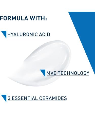 CeraVe Moisturising Cream 562ml for Dry to Very Dry Skin with Hyaluronic Acid and Ceramides - Buy Online on SooperMarket.com