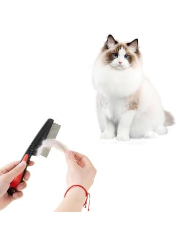 4-Piece Lice & Flea Comb Set for Cats & Dogs - Durable Multifunctional Pet Grooming Tool for Removing Lice Fleas and Ticks - Buy Online on SooperMarket.com