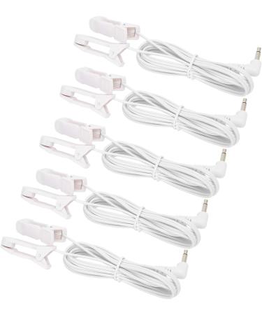 5 Pcs/Bag 3.5mm Ear Clip Electrode Cable for TENS Machine Physical Machine - Buy Online on SooperMarket.com
