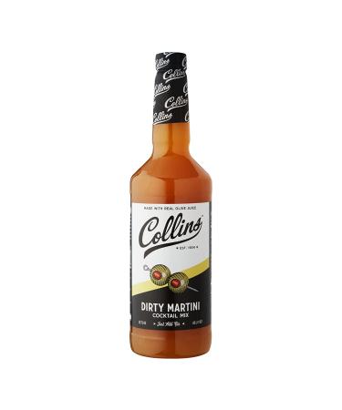 Lara's Gourmet Passions Collins Dirty Martini Cocktail Mix - 2 Pack (32 fl oz each) with Free 4-Count Coasters - Buy Online on SooperMarket.com