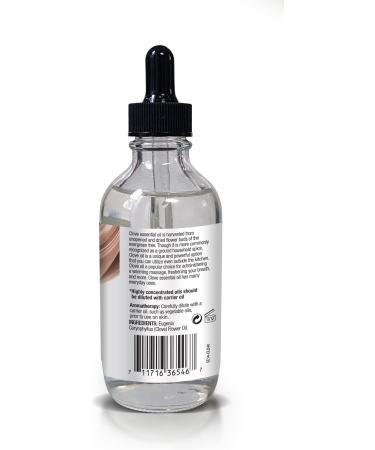 Ethereal Nature 100% Pure Clove Oil Aromatherapy Skin & Hair Care | 4 FL OZ - Shop Now - Buy Online on SooperMarket.com