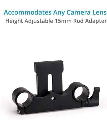 PROAIM MB-600 Sunshade Mattebox for Camera Lenses up to 95mm | 15mm Rails, Top Flag, Side Flags, Knicker, 2 Filter Holders, Format Masks | Tool-Less Design (P-MB-600) - Buy Online on SooperMarket.com