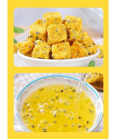 JINQI Passion Fruit Tea 110g (55gx2) Large - Premium Quality Fruit Infusion - Buy Online on SooperMarket.com