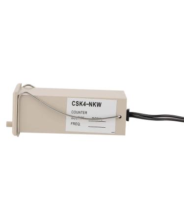 Electromagnetic Pulse Counter - 1 PC DC 24V CSK4-NKW 4 Digit Totalizer (0-9999) | International Shipping Available - Buy Online on SooperMarket.com