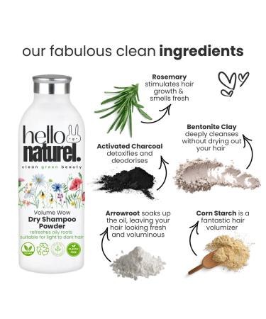 Dry Shampoo Powder | Benzene Free & Non-Aerosol | 100% Natural Vegan Formula | Large Size | Long Lasting & Recyclable | Shop Internationally - Buy Online on SooperMarket.com