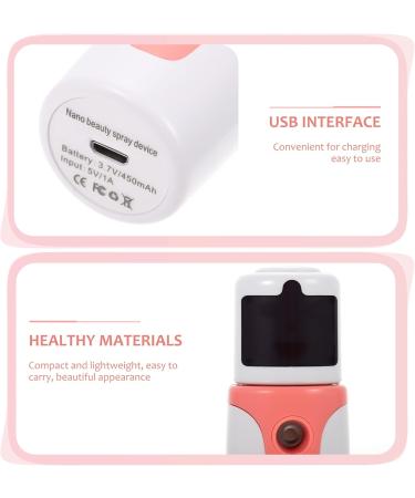 Healeved 1 Set Hydrating Instrument Rechargeable Sprayer Eyelash Extensions Handy Face Mist Sprayer Abs - Buy Online on SooperMarket.com