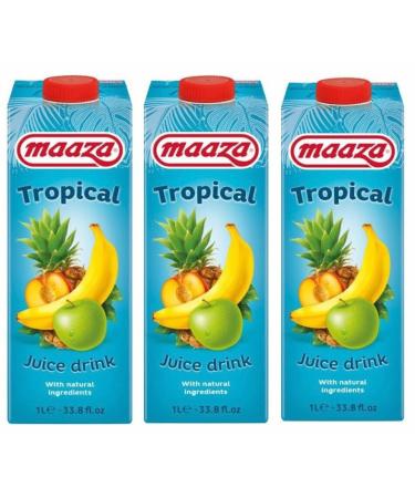 Maaza Tropical Juice 1Ltr (Pack of 3)