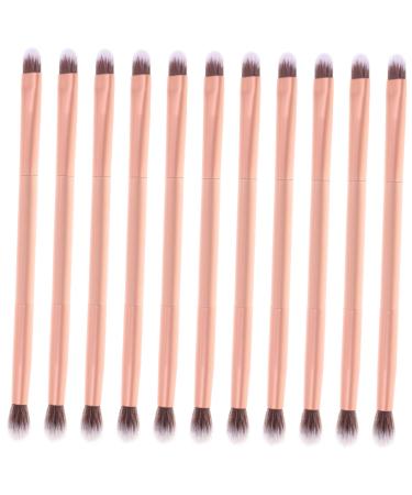 Baluue 48 Pcs Makeup Brush Eye Shadow Brush Travel Makeup Brush Makeup Blush Lash Tools Metal Golden