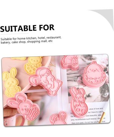Alipis 8pcs Easter Cookie Cutters 3D Gummies Candle Mold Silicone Baking Mold Dessert Making Mold Baroque Easter Party Decorations Dessert Baking Mold Kids Tools DIY Frosting Pp - Buy Online on SooperMarket.com