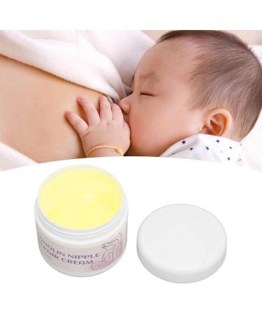 2-Pack Lanolin Nipple Cream for Breastfeeding - Safe, Mild, Moisturizing, and Pain-Relieving Skin Care Treatment - Odorless and Quick Absorbing - 30g Each - Buy Online on SooperMarket.com