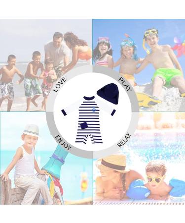 UPF 50+ Anchor Toddler Swimwear | Zipper One Piece Swimsuit 2-3 Years - Buy Online on SooperMarket.com