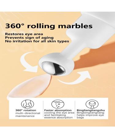 Snail Peptide Eye Cream with Snail Mucin + Niacinamide Eye Serum Roller Snail Eye Cream for Dark Circles and Puffy Eyes Under Eye Cream Anti Aging Anti Wrinkle Fine Lines Korean Skin Care - Buy Online on SooperMarket.com