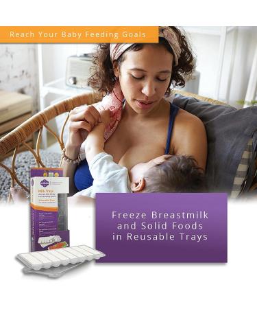 Fairhaven Health Milkies Milk Trays - Set of 2 for Easy Breast Milk Storage - Buy Online on SooperMarket.com