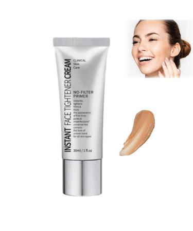 LXCJZY Face Tightener No-Filter Primer Instant Face Tightener Primer Face Blurring Primer for Face Before Makeup Long Lasting Power Grip Formula for All Skin Types (1pcs 30ml) 1pcs 50 g (Pack of 1)