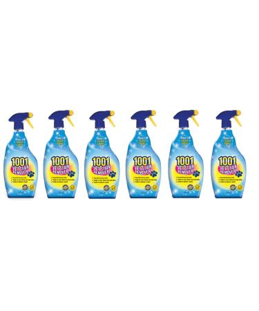 1001 Pet Stain and Odour Remover Tough On Stubborn Stains Gentle On Rugs Upholstery and Carpets Pack of 6 500 ml
