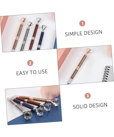 Baluue 3 Embroidery Pen Eyebrow Pen Brow Pencil Makeup Pen Makeup Tool Golden Aluminum Alloy - Buy Online on SooperMarket.com
