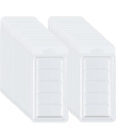 Goovafur Wax Melting Containers - 100 Empty Candle Containers for Homemade Wickless Cake Candles | Premium Wax Melting Packaging - Buy Online on SooperMarket.com