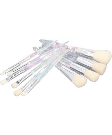 Powder Brush 10 Pieces Ergonomic Professional Makeup Brush Set Soft Skin-Friendly for Party and Daily Life - Buy Online on SooperMarket.com
