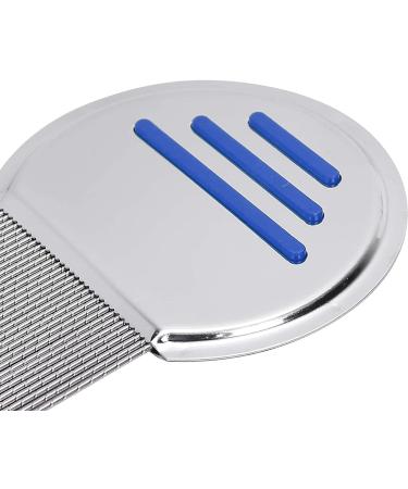 U-K Head Lice Comb Professional Stainless Steel Lice Nits Comb Portable Louse Removal Comb for Effectively Get Rid of Hair Lice and Nits(Blue) Useful As Shown - Buy Online on SooperMarket.com