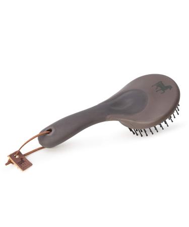 Animalon mane and tail brush for the horse |Mane and tail comb for horses |Management brush to comb from horse hair |Horse care accessories (brown)