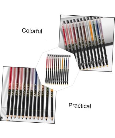 BELLIFFY 12pcs Lip Liner Eyeliner Makeup Supplies Gel Eyeliner Long Lasting Eyeliner Gray Eyeliner Plastic - Buy Online on SooperMarket.com