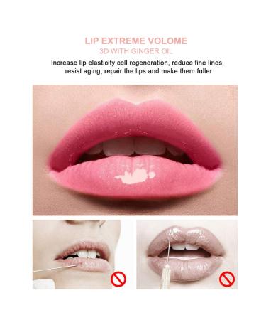 Lip Plumper Gloss - Deep Moisturizing Balm Serum for Enhanced Elasticity & Fine Line Reduction | Hydrating Lip Care - Buy Online on SooperMarket.com