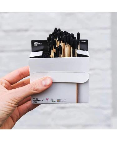 The Humble Co. Natural Bamboo Cotton Swabs (600 count) - Biodegradable Organic Eco-Friendly Swabs for Ears, Makeup, Pet Care & Cleaning (Black) - Buy Online on SooperMarket.com