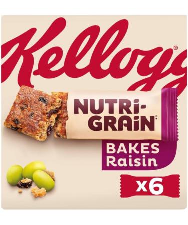 Breakfast Snack Bar Bundle Consisting of Nutrigrain Bars Raisin 6pk x2 & Nutri-Grain Bakes Chocolate Bars 6pk x2 (4 Pack) - Buy Online on SooperMarket.com