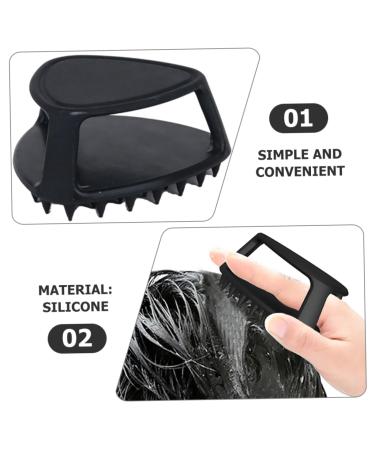 NOLITOY Scalp Exfoliator & Makeup Remover Brush | Face Massage Cleaner & Scrubber for Men | Facial Cleansing & Hair Cleaning Brush - Buy Online on SooperMarket.com