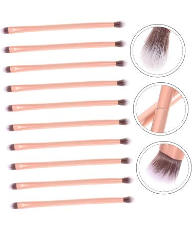 PLAFOPE 24pcs Makeup Brush Eye Shadow Brush Eye Makeup Mineral Makeup Golden Artificial Fiber - Buy Online on SooperMarket.com