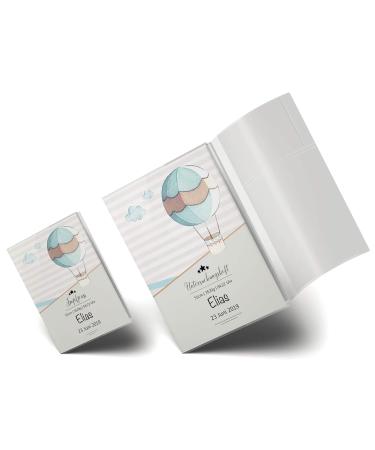 OLGS U-Book & Vaccination Pass Cover Set | Personalized 3-Part Hot Air Balloon Design | Ideal Gift for Transport & Examination Needs - Buy Online on SooperMarket.com