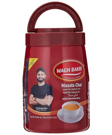 Wagh Bakri Masala (Spiced) Leaf Tea 250g Jar - Loose Leaf Tea
