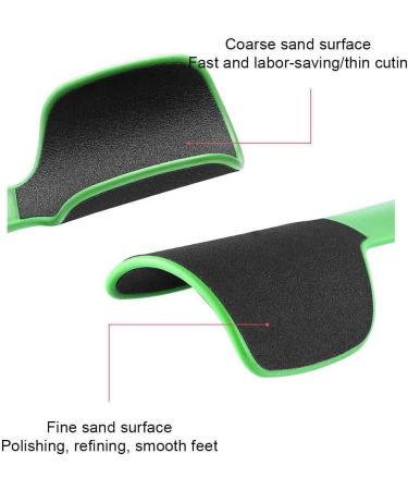 Dajidafu Foot File U Shaped Curved Callus Remover Groove Design Colossal Feet Scrubber Exfoliates Dead Body Home Beauty Rose Red - Buy Online on SooperMarket.com